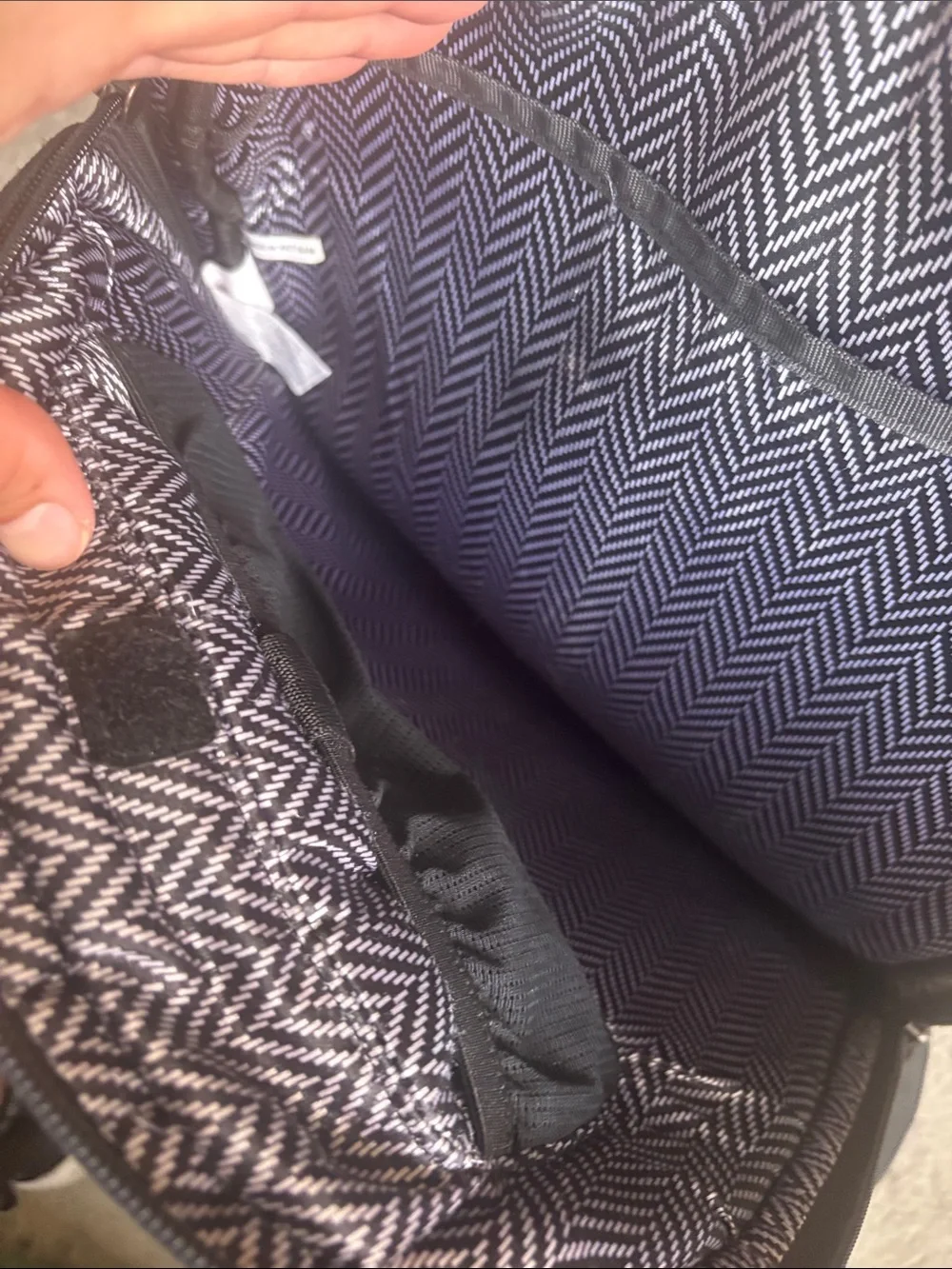 OGIO Black Multi-Compartment Backpack with Button Accent